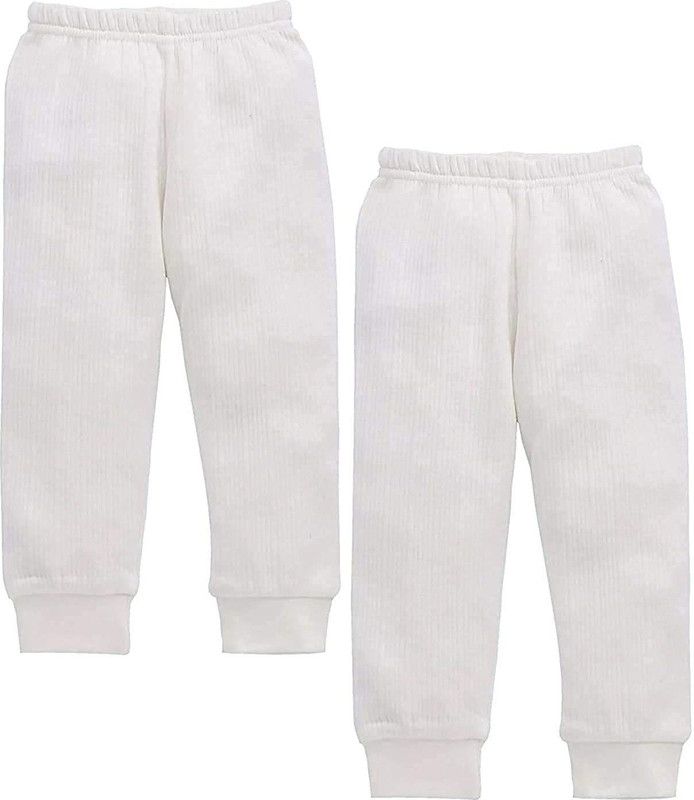 Pyjama Thermal For Baby Boys & Baby Girls  (White, Pack of 2)