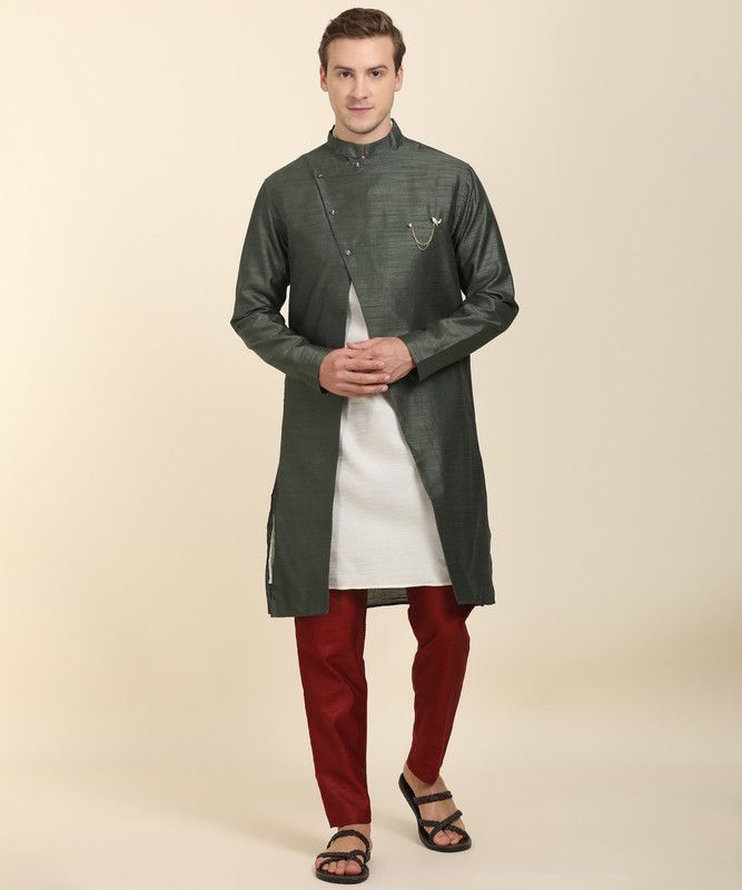 Freehand Solid Sherwani