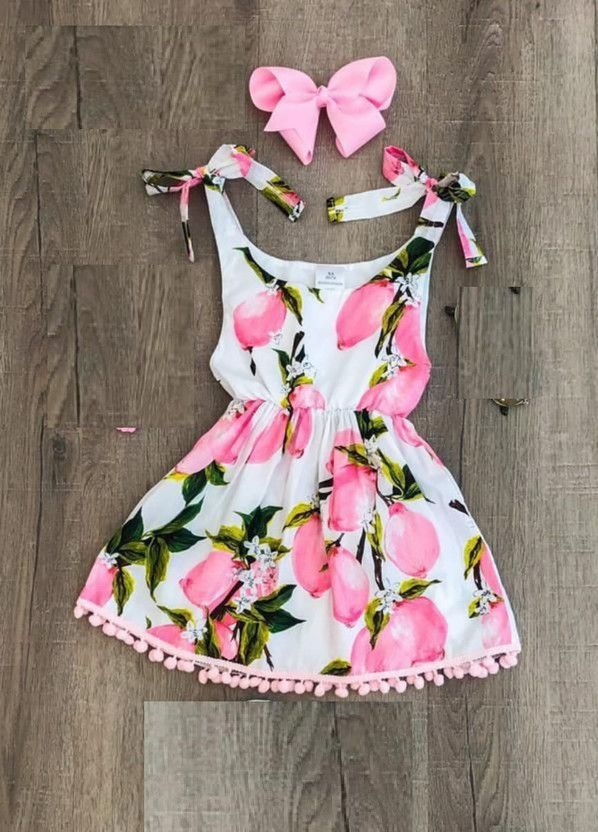 Girls Above Knee Festive/Wedding Dress  (Multicolor, Sleeveless)