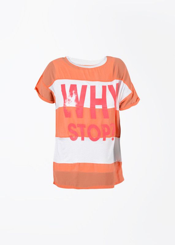 Casual Polycotton Top  (Orange, Pack of 1)