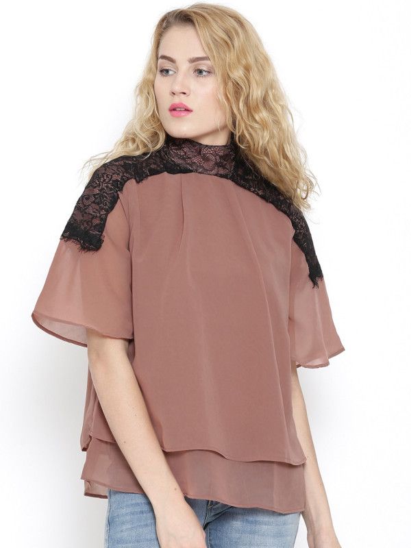 Casual Kimono Sleeves Solid Women Multicolor Top