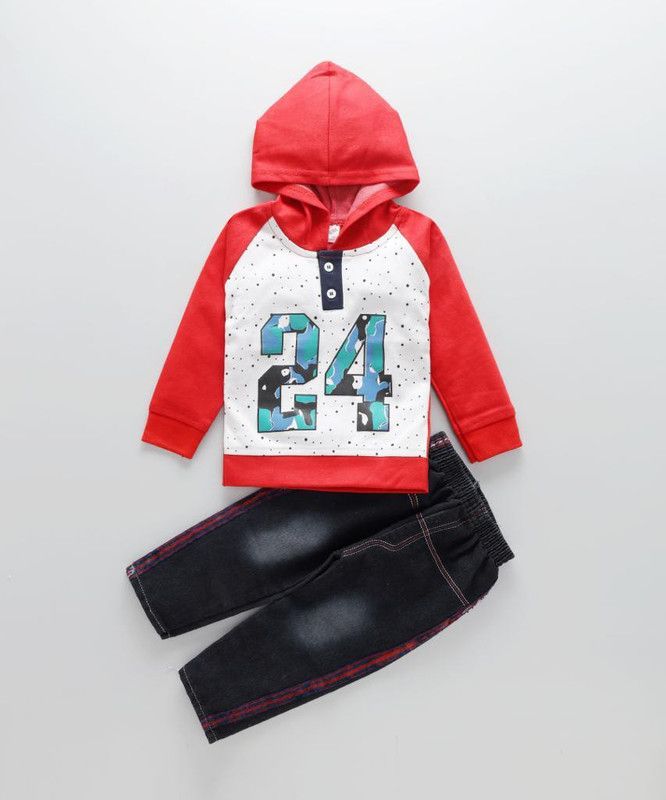 SHIRAZIKIDSWEAR Boys  (Red)