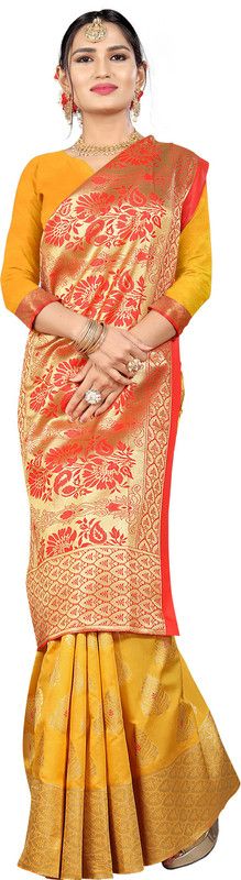 Paithani Art Silk Saree  (Multicolor)