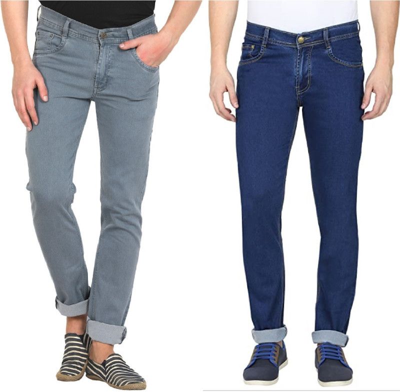 Regular Men Blue Jeans  (Pack of 2)