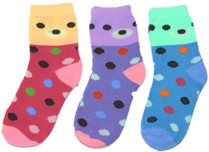Baby Boys Polka Print Ankle Length  (Pack of 3)