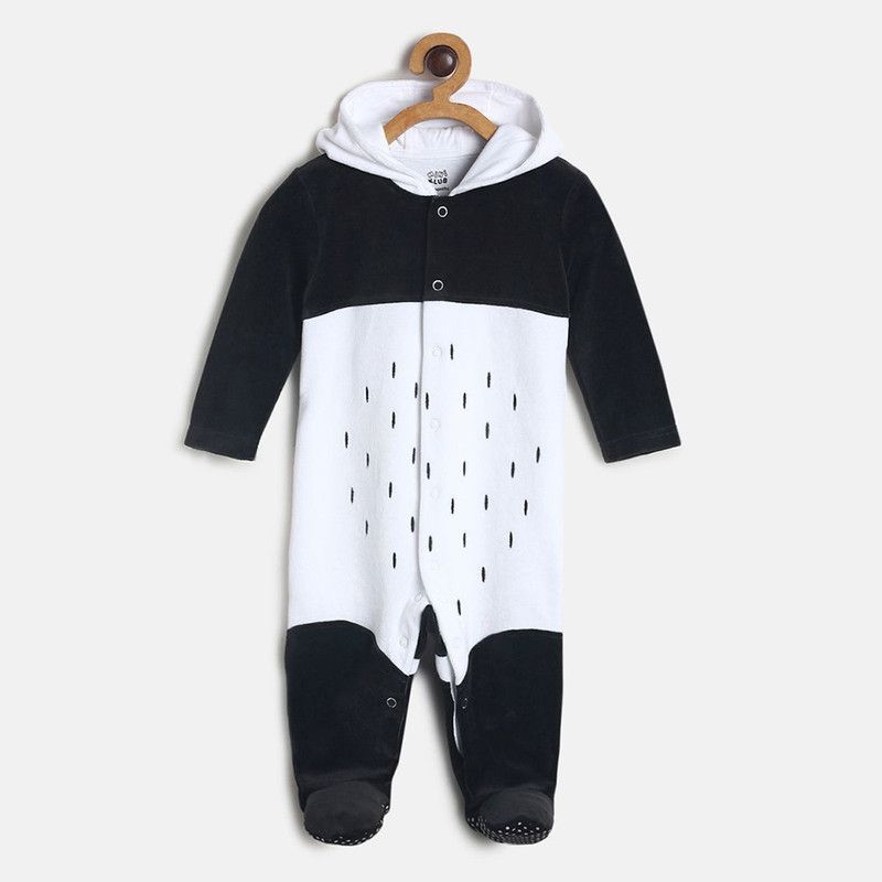 Baby Boys & Baby Girls Self Design Pure Cotton Kids Nightwear  (Multicolor Pack of 1)