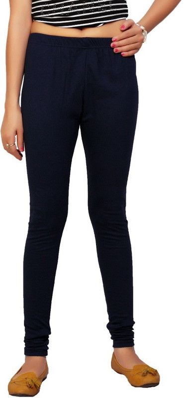 Comix Ethnic Wear Legging  (Blue, Solid)
