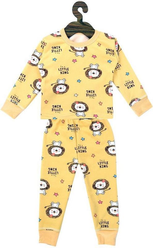 Hapynes Baby Boys & Baby Girls  (Yellow)