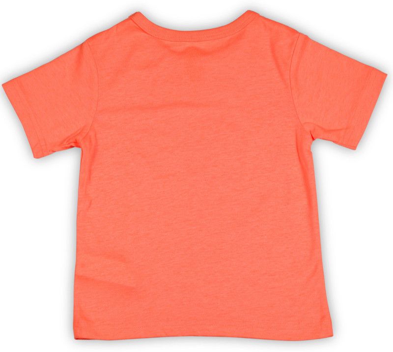 Girls Casual Polycotton Top  (Orange, Pack of 1)