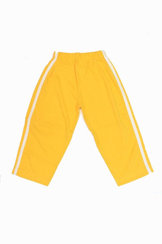 Track Pant For Baby Boys & Baby Girls  (Yellow, Pack of 1)