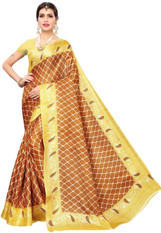 Self Design, Solid/Plain Bollywood Pure Silk Saree  (Orange)
