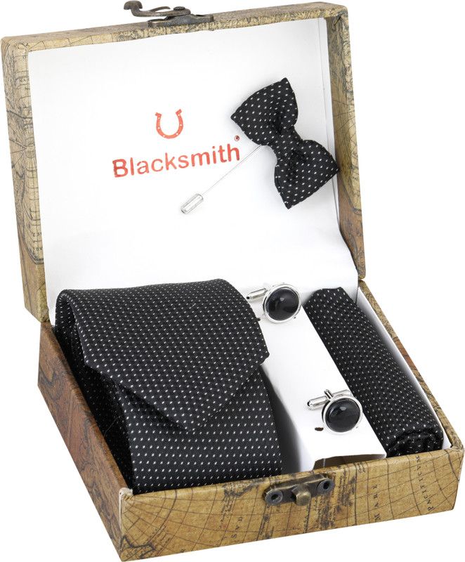 BLACKSMITH Woven Tie  (Pack of 4)