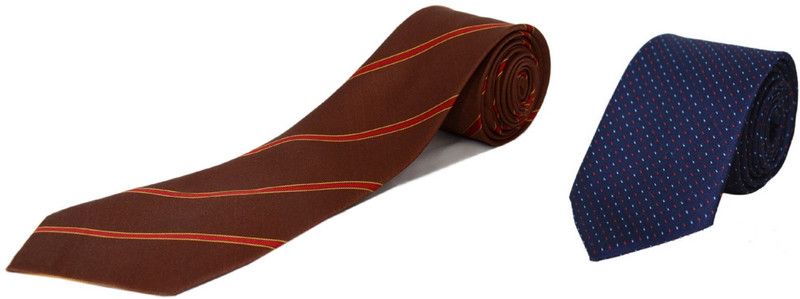 FashMade Printed Tie  (Pack of 2)