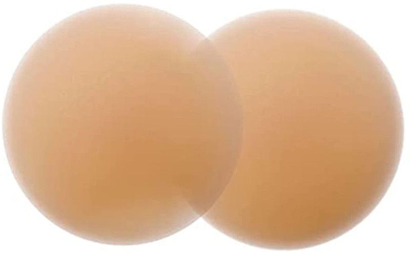 ulpg Women's & Girls Reusable Nipple Cover - Silicone Nipple Cover Bra Pad Silicone Peel and Stick Bra Pads  (Beige Pack of 1)