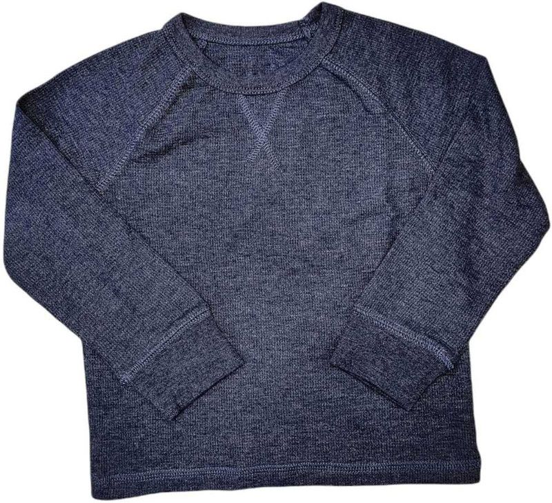 Boys Self Design Cotton Blend T Shirt  (Grey, Pack of 1)