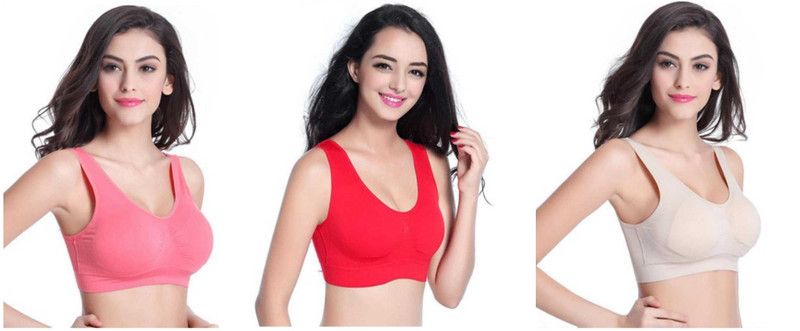 Pack of 3 Women Sports Non Padded Bra  (Pink, Red, Beige)