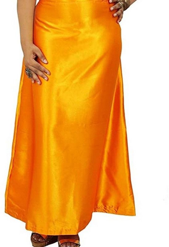 Aarvi styles Pari145 Satin Blend Petticoat  (Free)