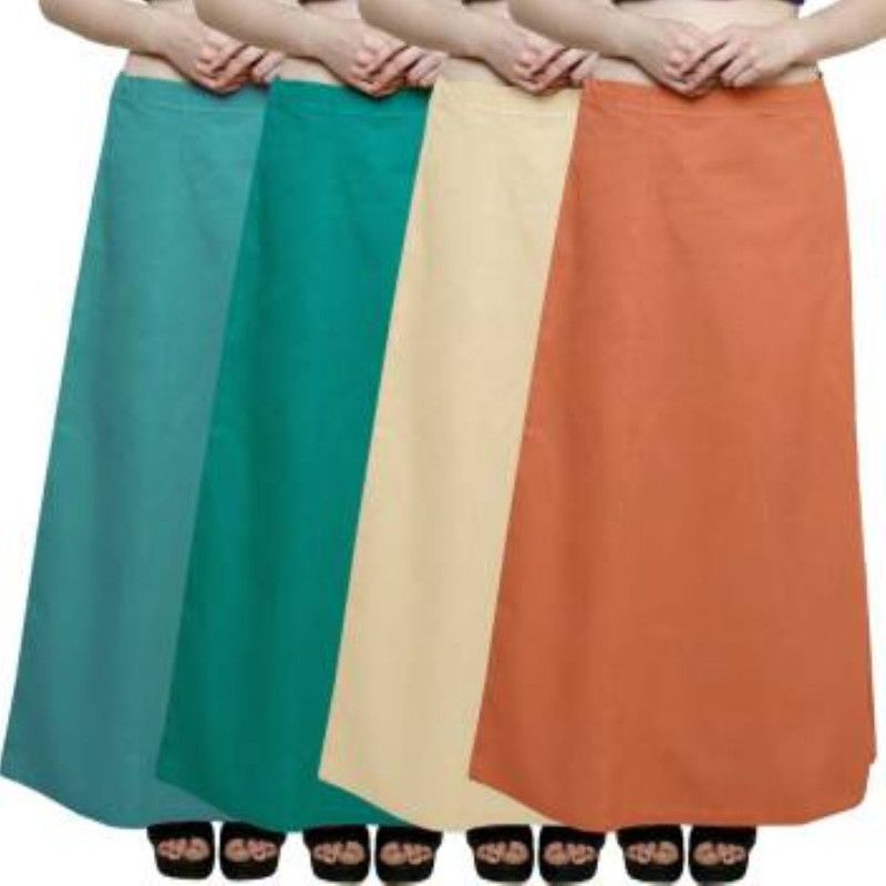 mahak creation MHC45 Pure Cotton Petticoat  (Free)