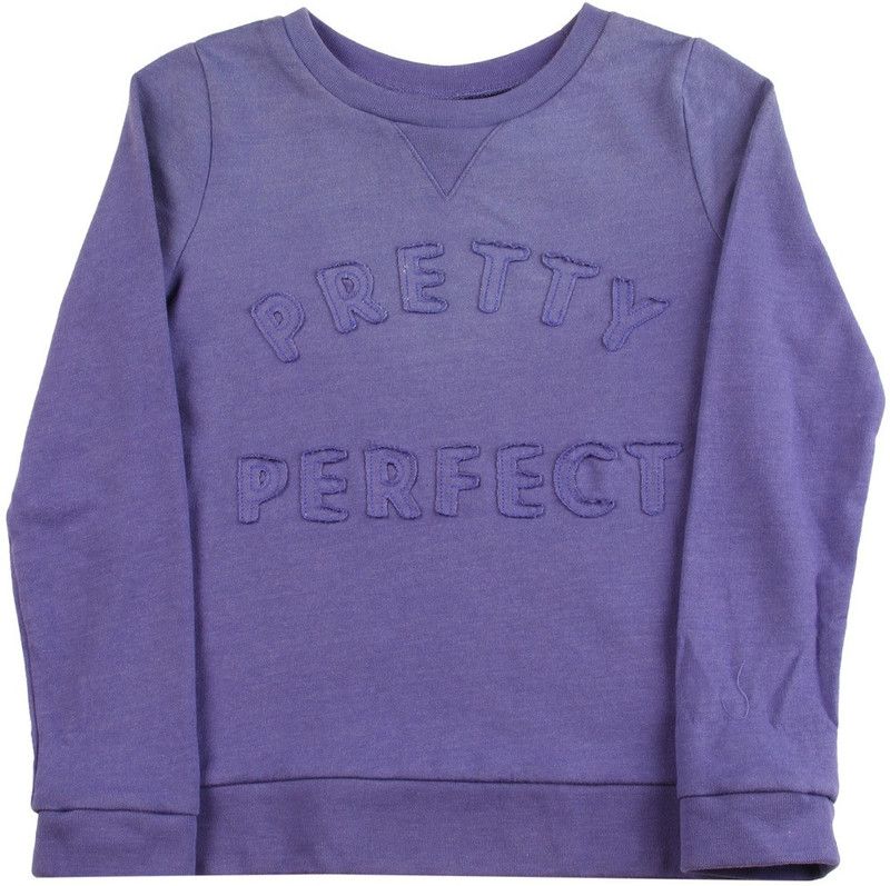 Girls Casual Polycotton Top  (Purple, Pack of 1)