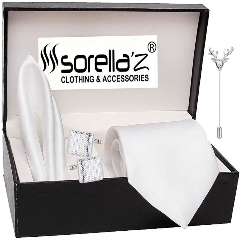 Sorellaz Solid Tie  (Pack of 4)