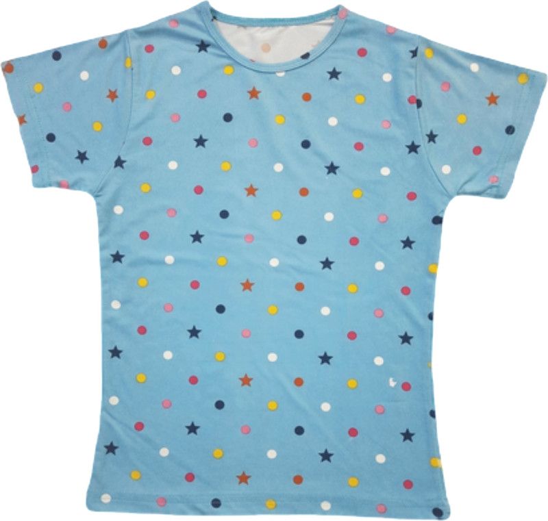Girls Casual Hosiery Top  (Light Blue, Pack of 1)