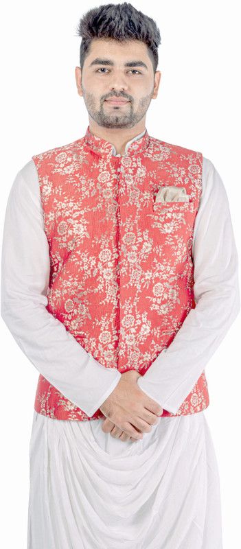 Contemporary Men Indian ethnic wear for weddings & festivals Curated premium fabrics and elegant designs for your jaw dropping appearances Men Floral Print Ethnic Jacket