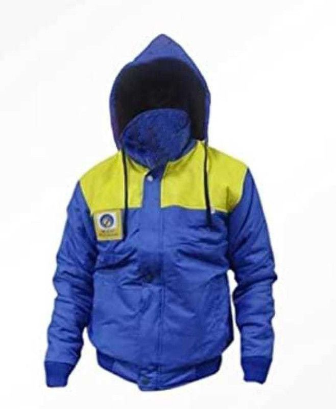 Men Colorblock Cape Jacket