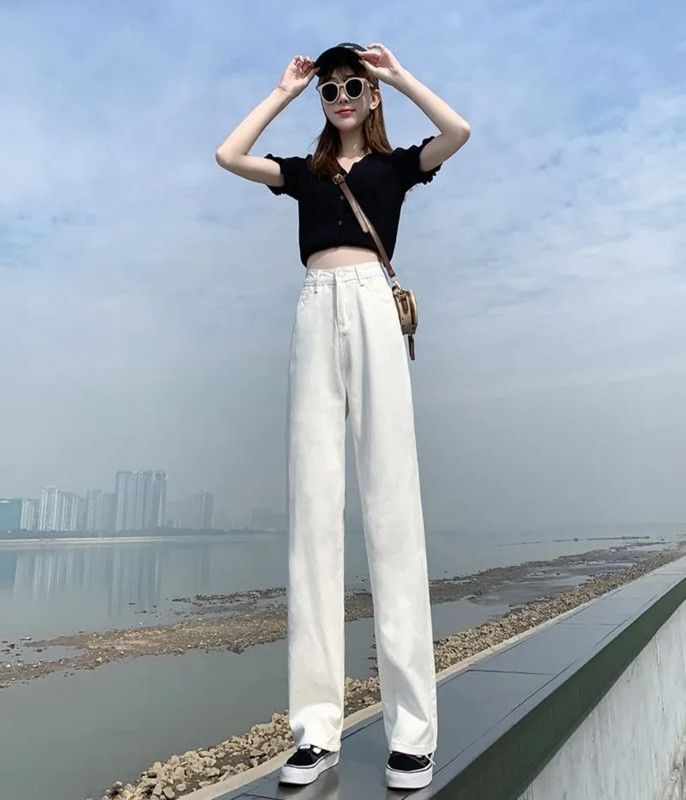 Regular Women White Jeans
