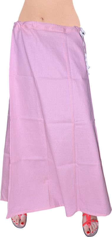 Swaroopa Deluxe Lightpink-106 Cotton Blend Petticoat  (Large)