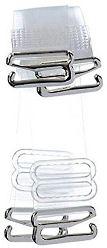 Apraa & Parma Beaded Bra Straps  (Transparent, Pack of 8)