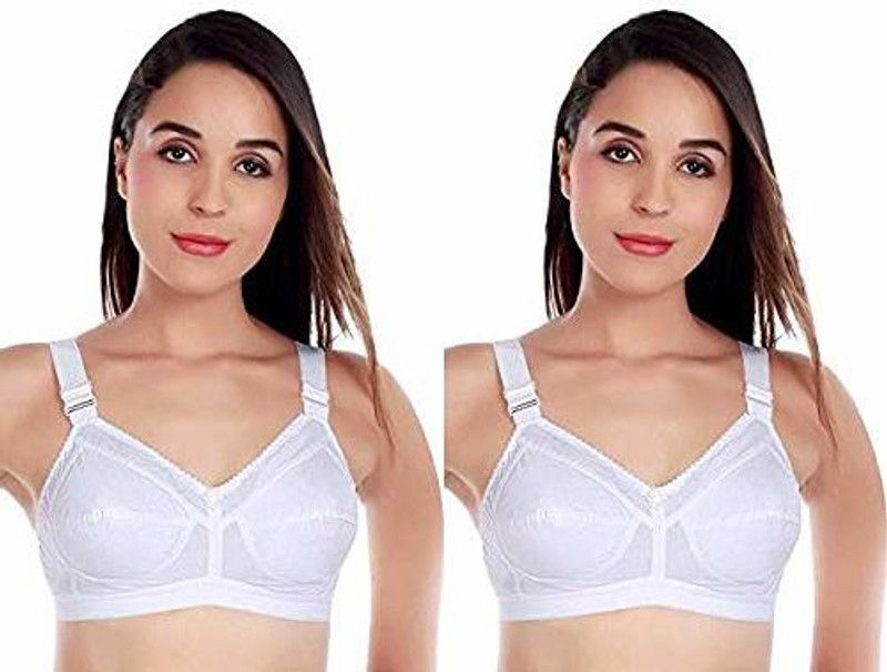 Fashiol Non-Wired Seamless Non-Padded Bra Women Non Padded Bra  (White)