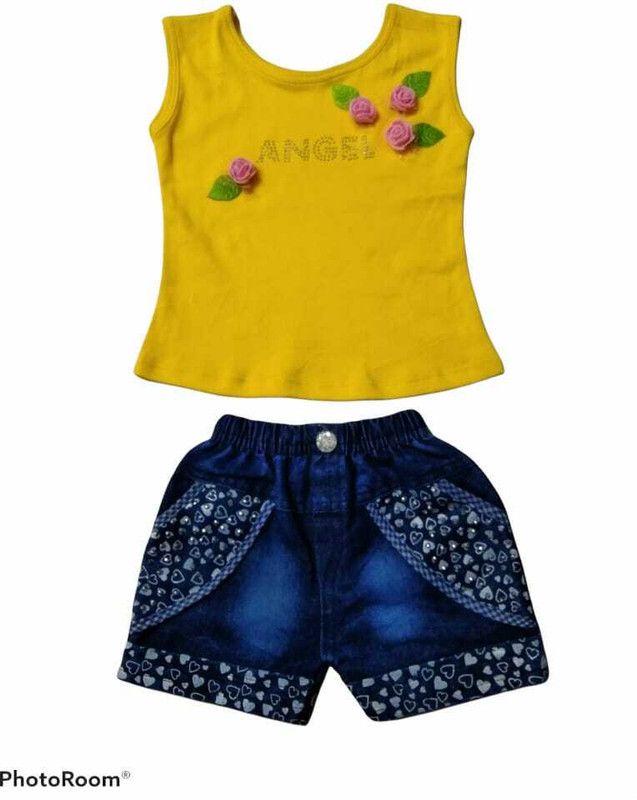 StwoN Baby Girls Casual  (Yellow)