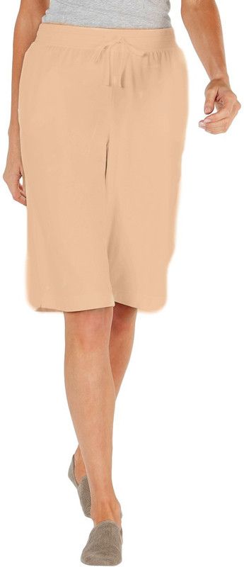 Self Design Women Orange Regular Shorts