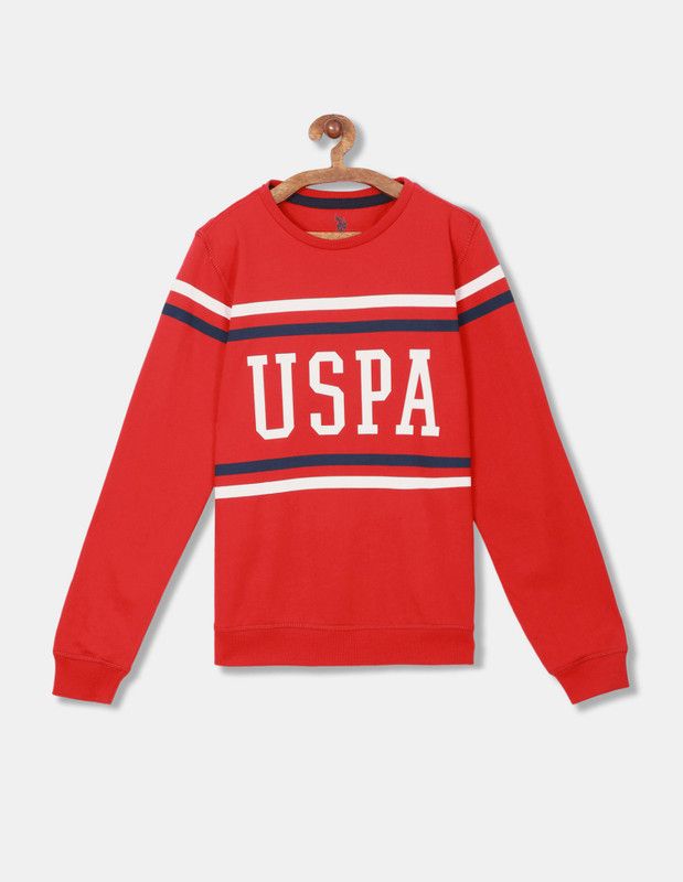 Baby Boys Full Sleeve Striped Sweatshirt
