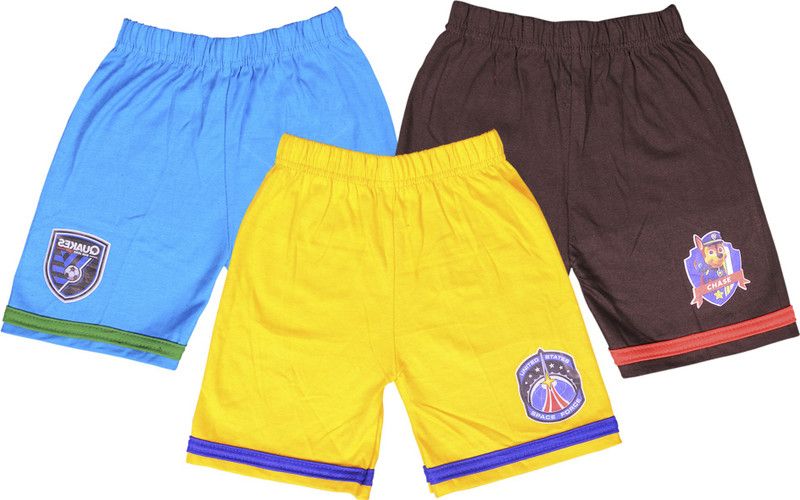Short For Baby Boys & Baby Girls Casual Printed Cotton Jersey  (Multicolor, Pack of 3)