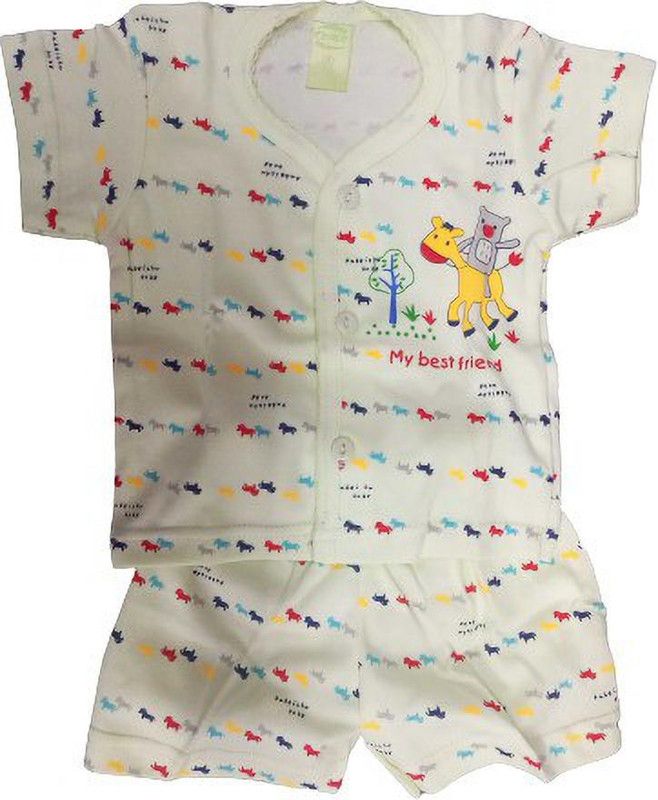 Baby Girls Above Knee Casual Dress  (Multicolor, Half Sleeve)