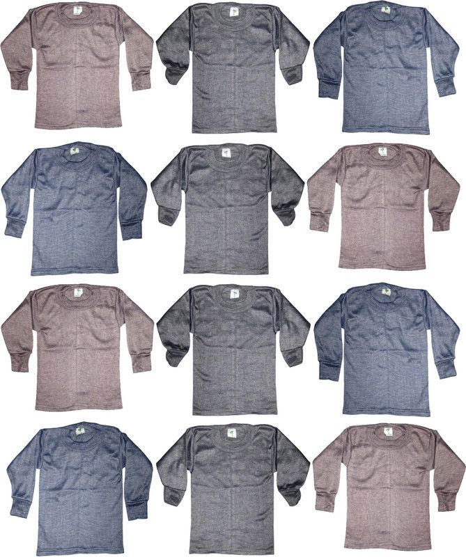 Top Thermal For Boys & Girls  (Multicolor, Pack of 12)
