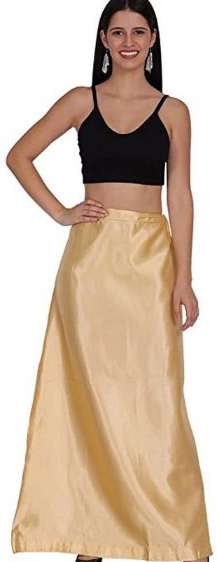 Aarvi styles Pari172 Satin Blend Petticoat  (Free)