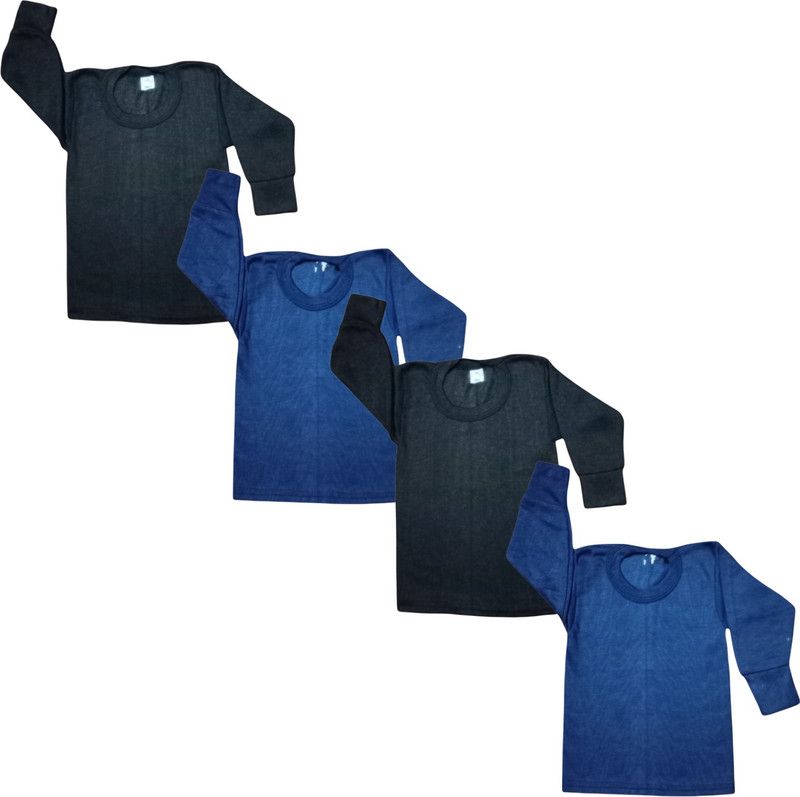 Top Thermal For Boys & Girls  (Multicolor, Pack of 4)