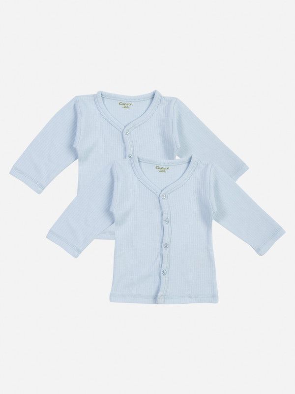 Top Thermal For Boys  (Light Blue, Pack of 2)