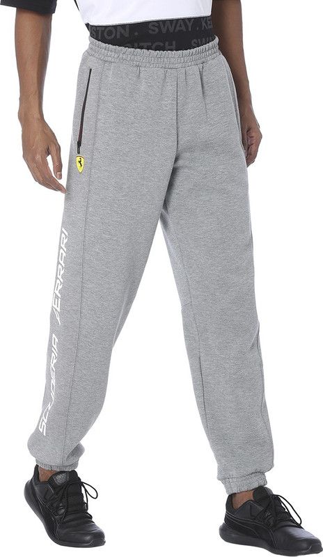 SF Sweat Pants cc Men Printed Grey Track Pants