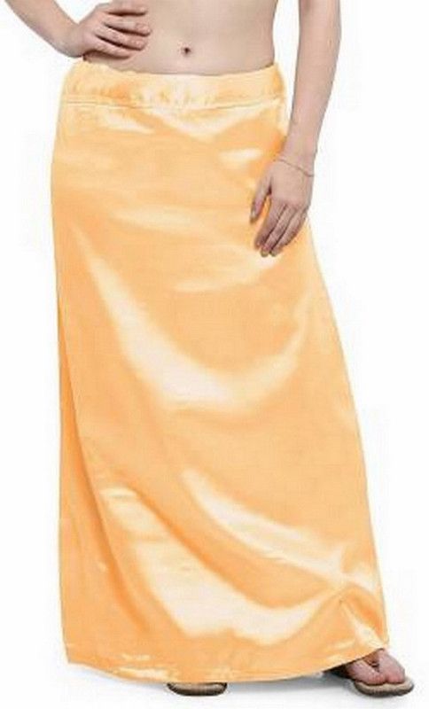 Aarvi styles Stul6 Satin Blend Petticoat  (Medium)
