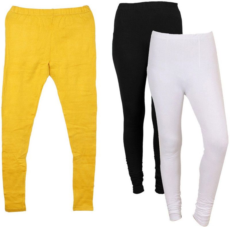 Toddy Ankle Length Ethnic Wear Legging  (Black, Solid)