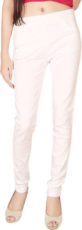 FOCUS White Jegging  (Solid)