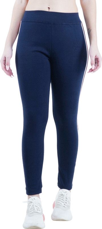 Camfoot Dark Blue Jegging  (Solid)