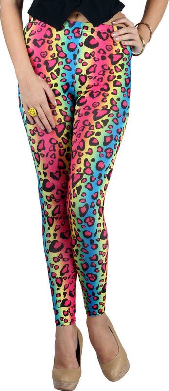 N-gal Ankle Length Ethnic Wear Legging  (Multicolor, Printed)
