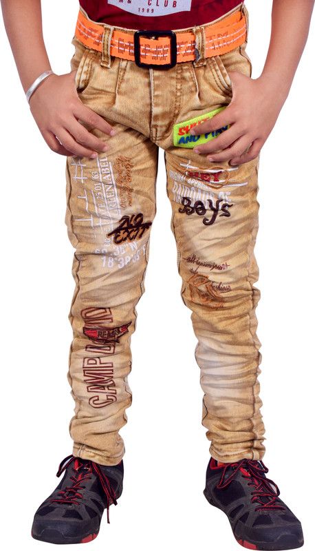 Regular Boys Brown Jeans