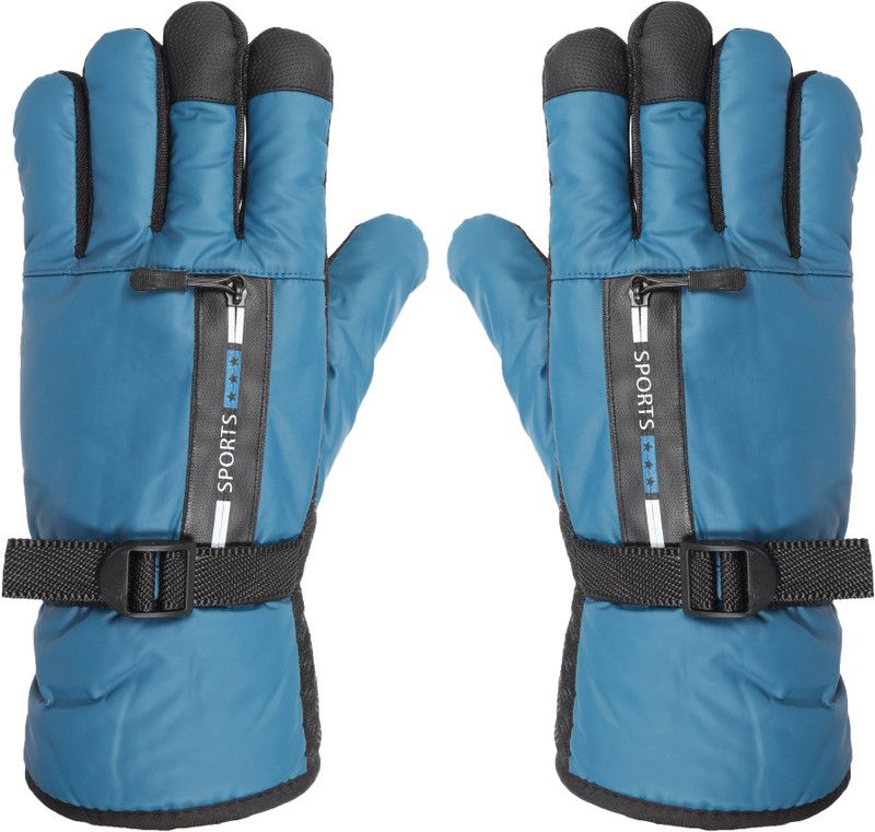 Solid Winter Men & Women Gloves