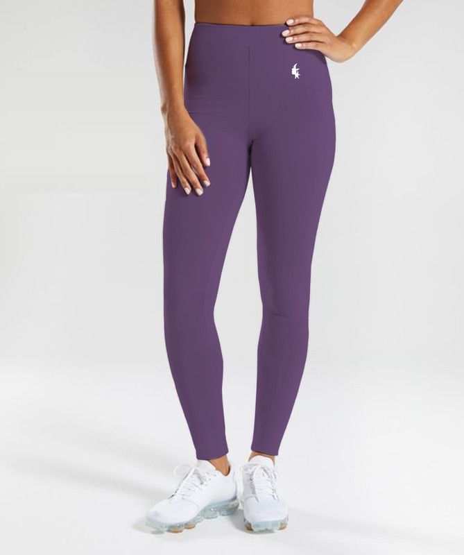 USF Western Wear Legging  (Purple, Solid)