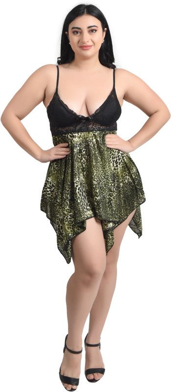 Animal Print Babydoll